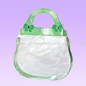 Salgsfremmende taske lavet af klar PVC